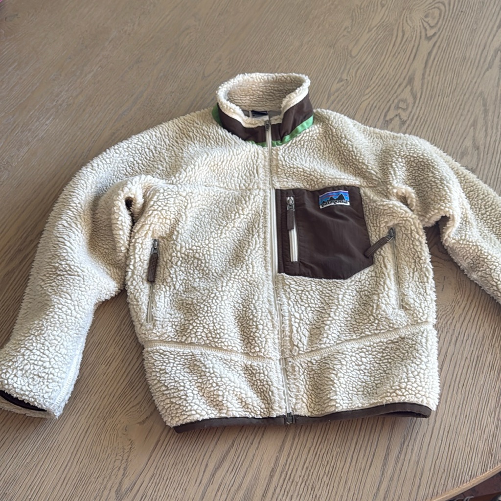 Patagonia Kids Unisex Fleece Jacket Size 10 (M)